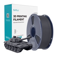 SUNLU Filament PLA+ High-Speed, 1.75 mm, sivi