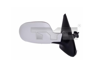 TYC Retrovizor Renault Megane 96-02, lijevi, 99-, unutarnje podešavanje, asferičan