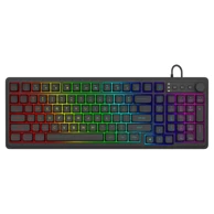 SAVIO Gaming tipkovnica Galaxis, USB, QWERTY US, crna