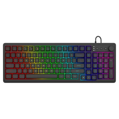 SAVIO Gaming tipkovnica Galaxis, USB, QWERTY US, crna