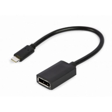 GEMBIRD USB Type-C - DisplayPort adapter kabel 4K 15 cm, crni