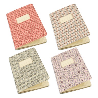 KARTOS A4 Bilježnice u setu 80 stranica 4 kom