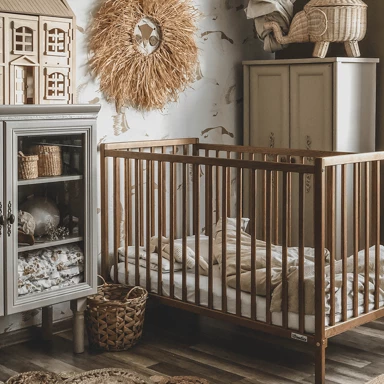 WOODIES Krevetić stardust cot vintage