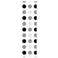 Rolo zavjesa za tuš, 70x240 cm, krug