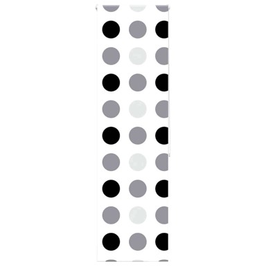 Rolo zavjesa za tuš, 70x240 cm, krug