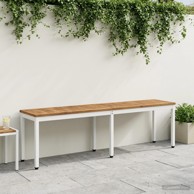 Vrtna klupa 161 x 35 x 45 cm Čvrsto drvo akacije Pravokutni