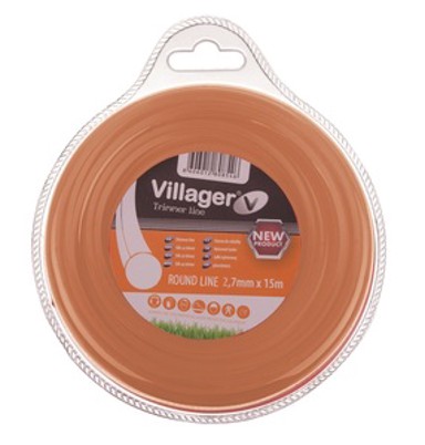 VILLAGER Najlonska nit, 2,0 mm, 15 m, okrugla