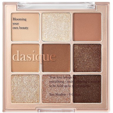 DASIQUE Paleta sjenila za oči Shadow Palette 01 Sugar Brownie 8 g