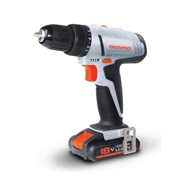 DAEWOO Akumulatorska bušilica, 18V, 1500mAh, Li-ion