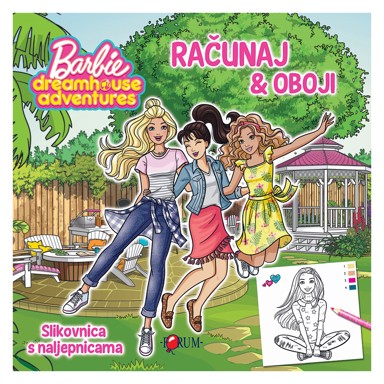 FORUM Bojanka Barbie, računaj i oboji