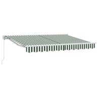 Tenda ručna sklopiva, 3.5x2.5 m, zelena/bijela, bijela