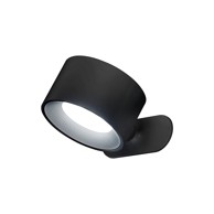 FISCHER & HONSEL Crna LED zidna lampa Magnetics