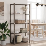 Stalak za pohranu 5 razina, siva