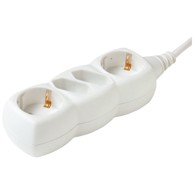 HOME Produžni kabel, 4 utičnice, 3 x 1.0 mm², 1.5met, NV 14/WH