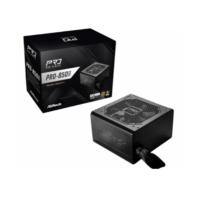 ASROCK Napajanje Pro Series PRO-850G, 850 W, ATX 12V 3.1, 80 PLUS Gold, 120 mm, crno