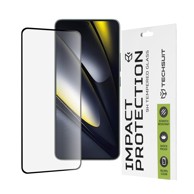 TECHSUIT 111D Zaštitno staklo kaljeno za Xiaomi Poco F6, crno