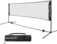 Set mreža za badminton crna