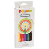 PRIMO Drvene boje CMP.504MAT24E, 24 boje, blister pakiranje