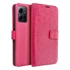 MEZZO Preklopna torbica Book Case za Xiaomi Redmi Note 12 4G, mandala magenta