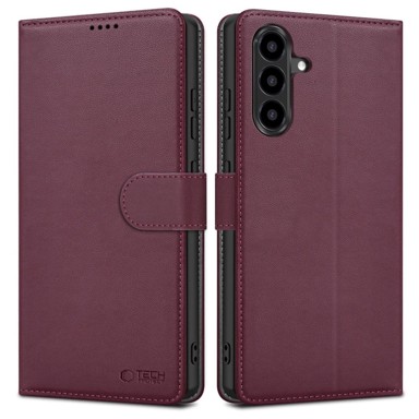 TECH-PROTECT Wallet preklopna maskica za Samsung Galaxy A26 5G / A17 4G / 5G, bordo