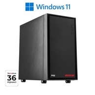 MSGW Stolno računalo Office R3 a101 / AMD Ryzen 3 5300G, 16 GB RAM, 500 GB SSD, Windows 11 Pro, crna