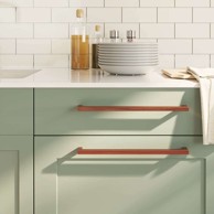 Ručke za ormarić 20 kom 320 mm, brončane