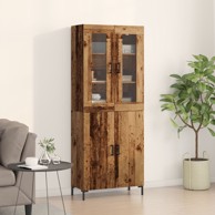 Sideboard s Wall Cabinetom od Starog Drva