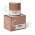 PANTONE Svjetlo smeđa keramička šalica za espresso 120 ml Mocha Mousse 17-1230 