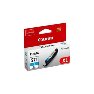 CANON Tinta CLI-571c, XL cyan, za Pixma MG5750/MG5751/MG6850/MG6851/MG7750/MG7752