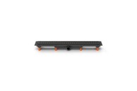 ENPRO Linearni odvod u podu, 750 mm, D 40 mm, bočni, medium matt, crni