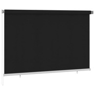 Vanjska roleta za zamračivanje, 220 × 140 cm, crna