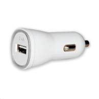 TECHLY Auto punjač USB 5 V/2,4 A, bijeli