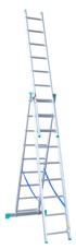 Aluminijske ljestve od 3 dijela 589 cm 9+9+9 prečki