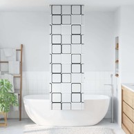 Rolo zavjesa za tuš, 80x240 cm, četvrtasto