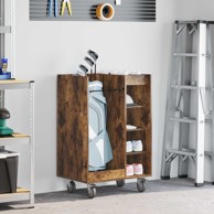 Ormar Golf s kotačima 65 x 45 x 98 cm, dimljeni hrast