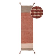 FLAIR RUGS Narančasta vunena staza Anu, 60 x 200 cm
