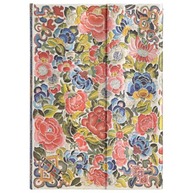 PAPERBLANKS Notes midi, 13 × 18 cm, crte, 72 lista, magnet, Peking Opera Embroidery (PB8134-0)