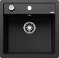BLANCO Sudoper DALAGO 5-F SILGRANIT s dalj.upr. - crni