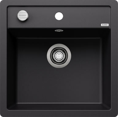 BLANCO Sudoper DALAGO 5-F SILGRANIT s dalj.upr. - crni
