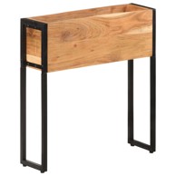 Posuda za sadnju, 60 x 20 x 68 cm, masivno bagremovo drvo