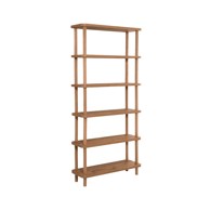 KALUNE DESIGN Polica za knjige u dekoru bora u prirodnoj boji 80x168, 5 cm Step 