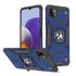 WOZINSKY Oklopna futrola Ring Armor s magnetskim držačem, Samsung Galaxy A22 4G, plava