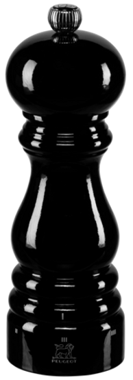 PEUGEOT Mlinac za papar od bukovine crne lakirane 18 cm PARIS
