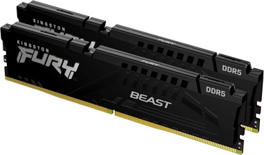 KINGSTON Radna memorija FURY Beast Black 16GB, (2x8GB), DDR5, 6000MT/s, CL30, EXPO
