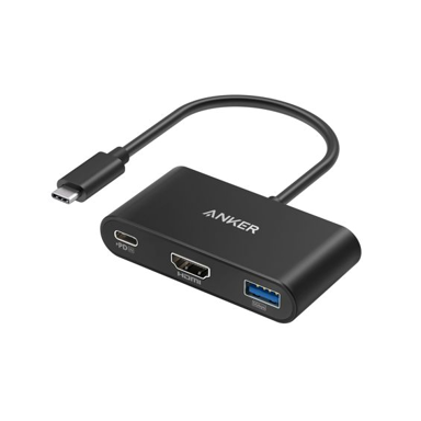 ANKER USB PD Hub PowerExpand A8339HA1 3u1, USB-C na USB 3.2 Gen1, USB-C, HDMI