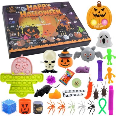 Kalendar Halloween s rekvizitima, Pop Up, višebojno