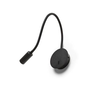 RENDL Zidna svjetiljka Vale, 230V, LED, 3W, 30°, 3000K, crna