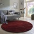 FLAIR RUGS Bordo ručno rađen vunen okrugao tepih ø 160 cm Shard Red 