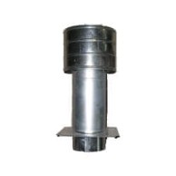 Pocinčani deflektor s pločom 150 mm, crveni