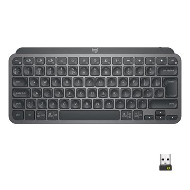 LOGITECH Tipkovnica MX Keys mini, siva, bežična, BT